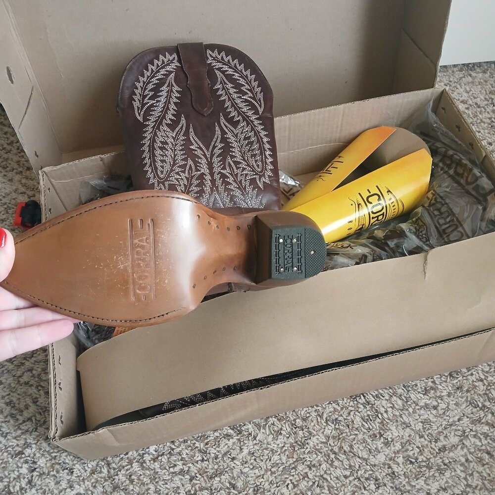 Corral boots, size 10